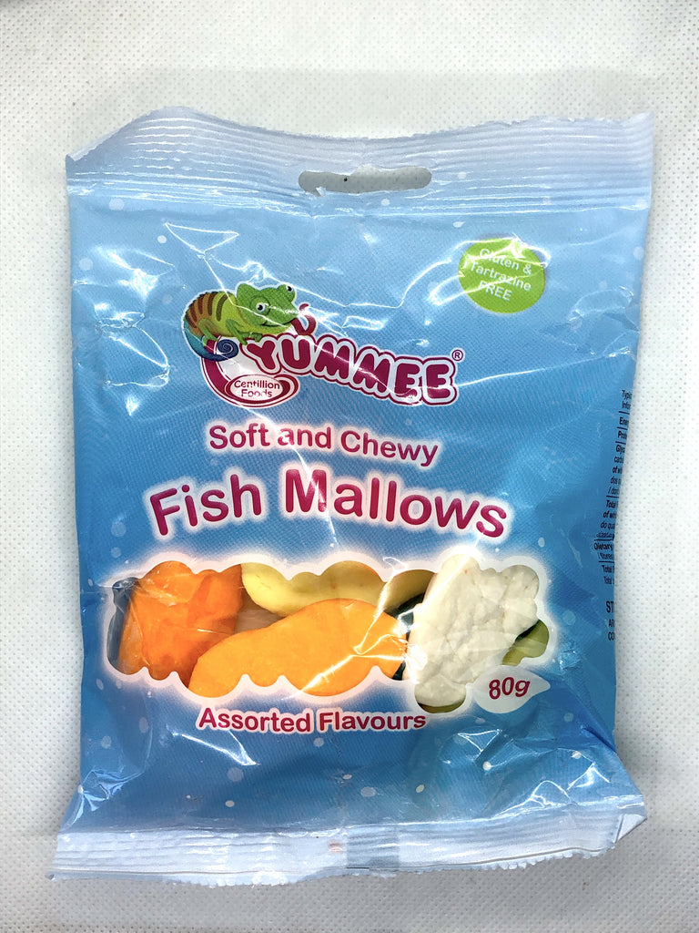 Yummee Mallow Fish 80g Pack | The SAFFA Shack