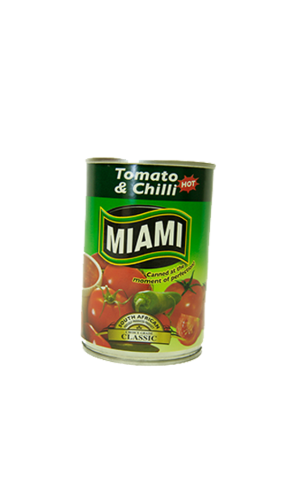 Miami Tomato and Chilli Hot 410g | The SAFFA Shack